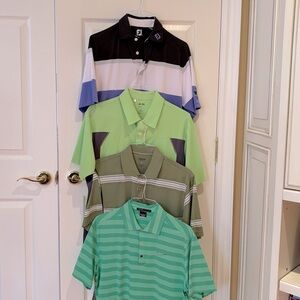 4 Men’s Golf Shirt Bundle ~ $20